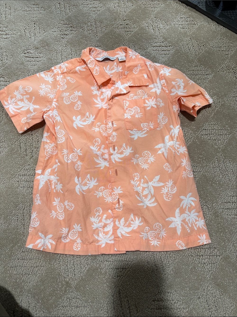 Janie and Jack size 4 shirt orange